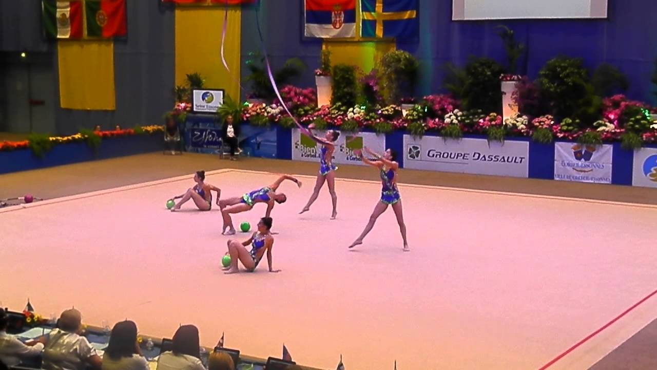 WC Corbeil 2014 - D&eacute;monstration de l'&eacute;quipe d'Espagne