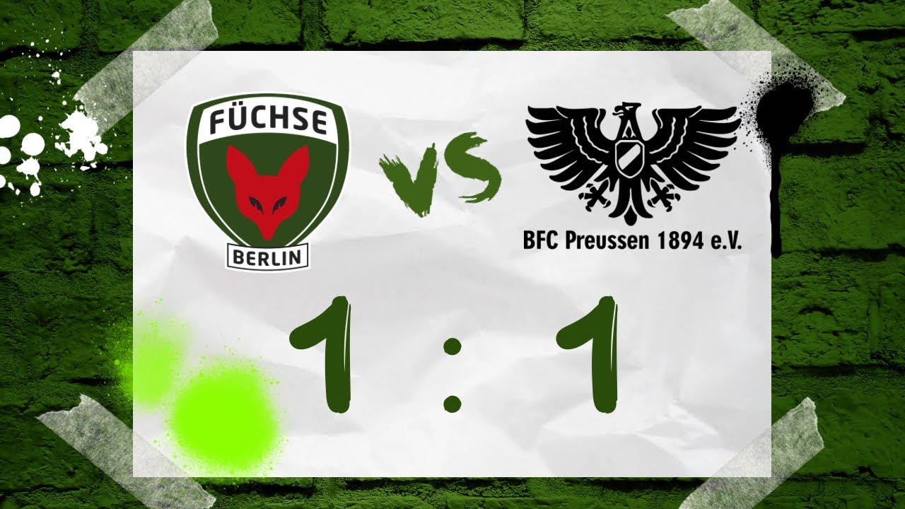28. Spieltag Füchse Berlin - BFC Preussen | HIGHLIGHTS | BERLIN LIGA | BFC PREUSSEN TV