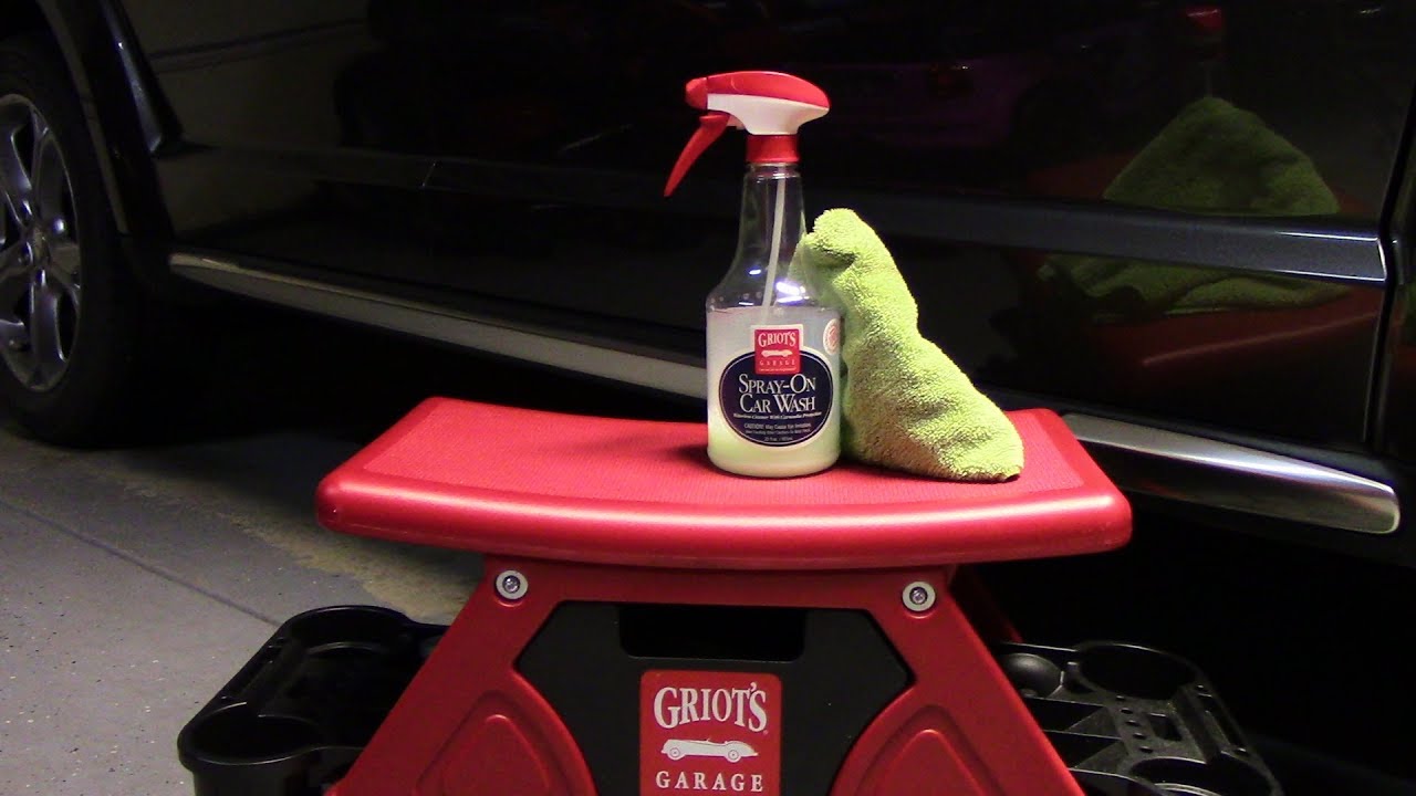 Griot's Garage Spray on Car Wash Review