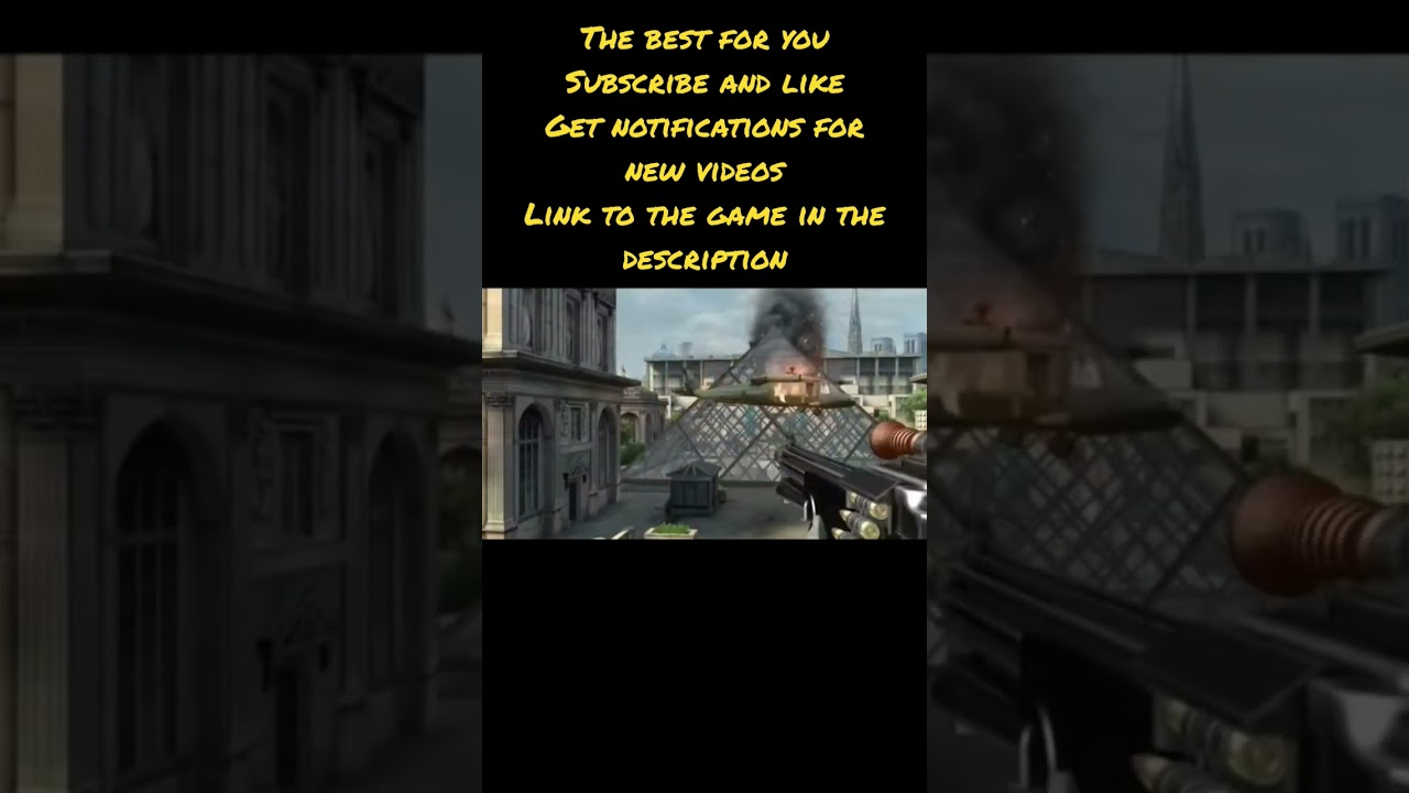 Top Best Mobile Games 2022. Sniper Strike.