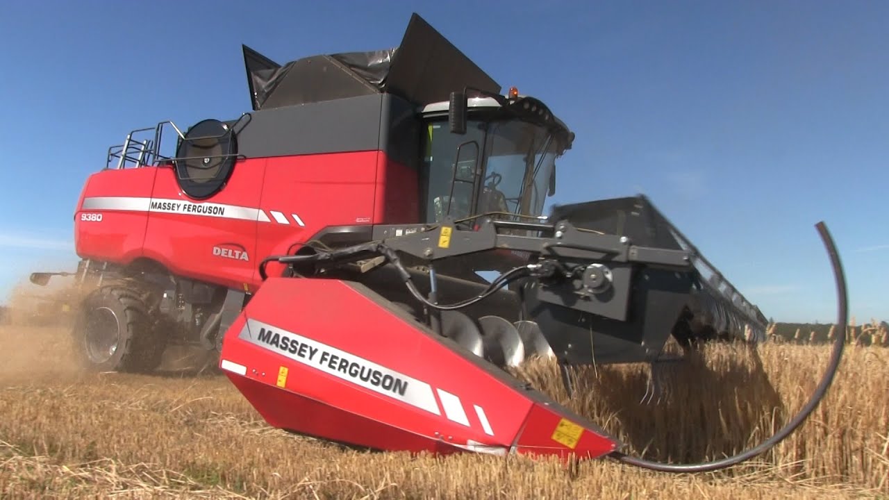 Barley Harvest | Massey Ferguson 9380 Delta Combine | Harvest 2015