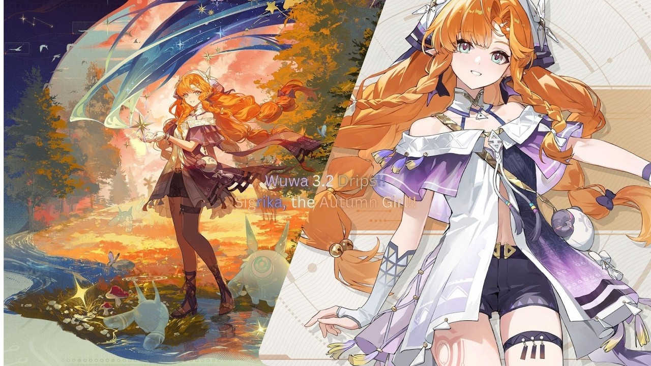 New drip from Kuro?? The Autumn Girl, Sigrika is here!! | Wuthering Waves (3.2 Drips)