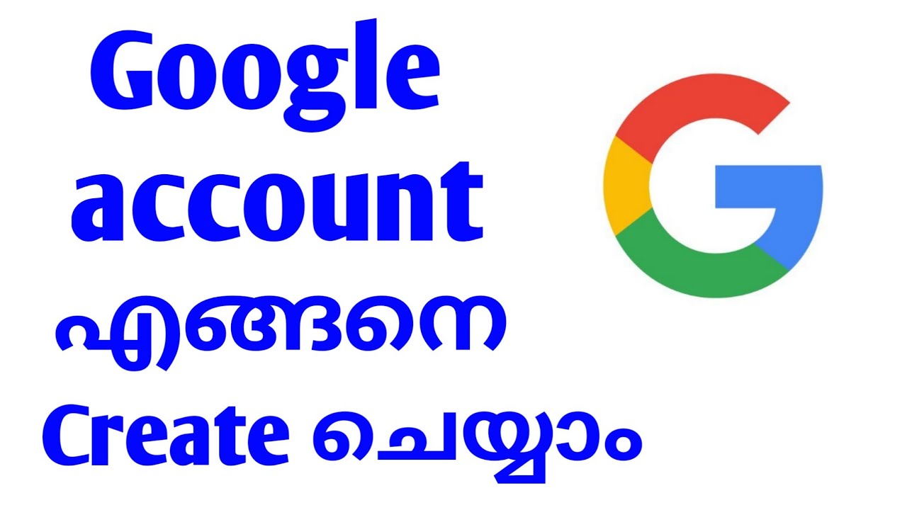 How to Create Google Account Malayalam | Create Google account |