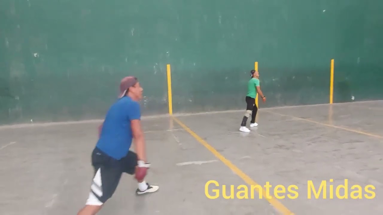 fronton pelota dura Toby y Orejas vs Mosca y Lepra en Mexicaltzingo