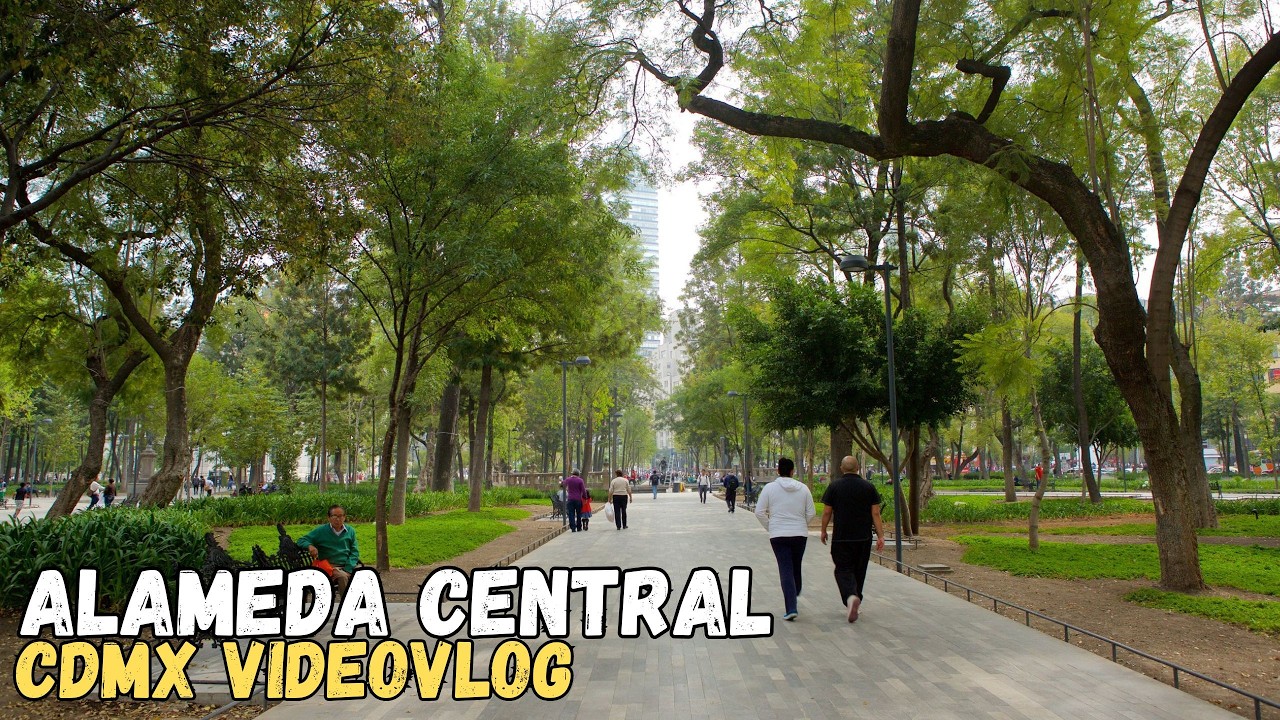 Visitamos El Parque De La Alameda Central En Ciudad De Mexico !CDMX