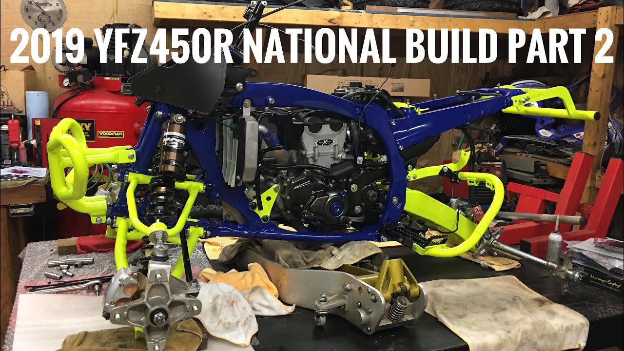2019 YAMAHA YFZ450R НАЦИОНАЛЬНАЯ СБОРКА часть 2