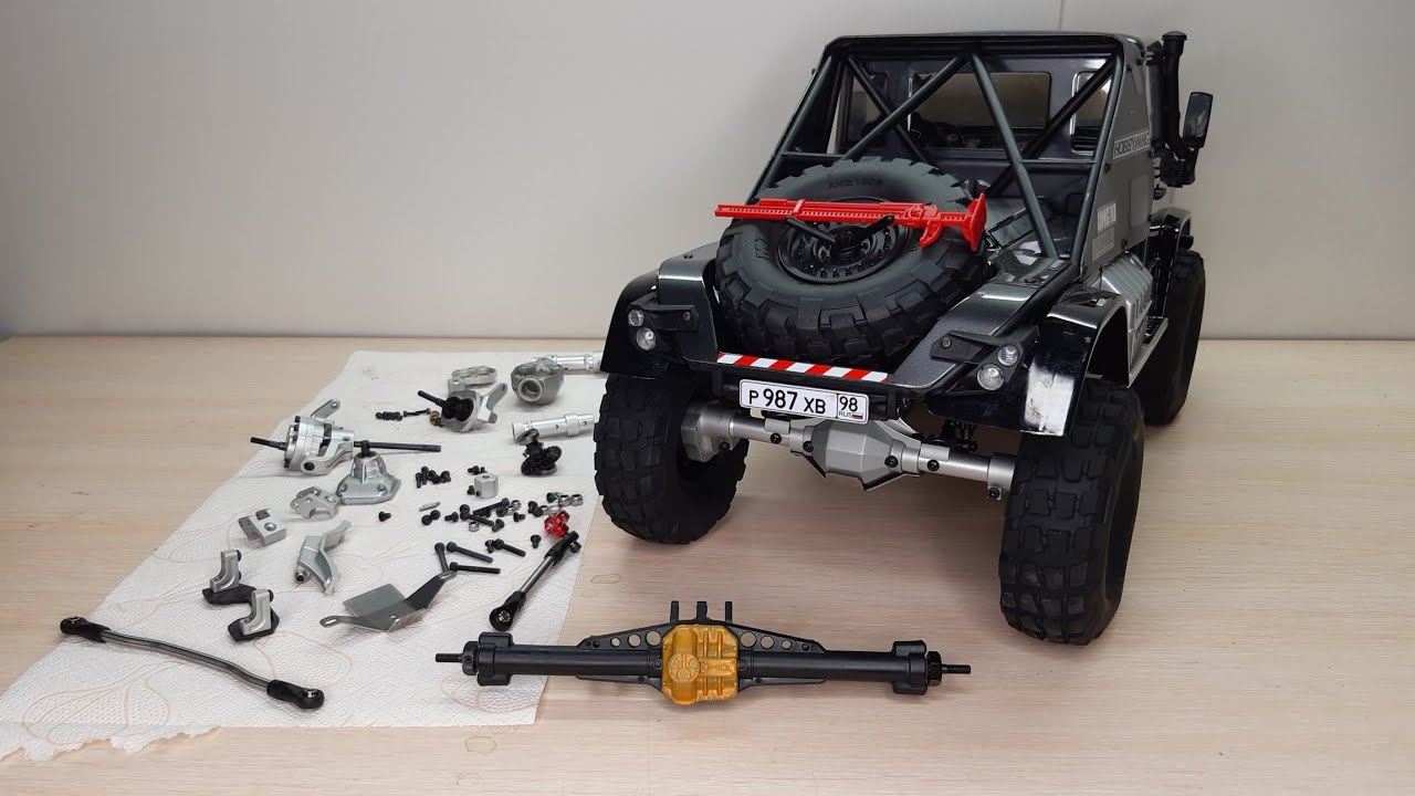 FIMONDA portal axles for Axial SCX10 II UMG10 1/10 Scale Rock Crawler