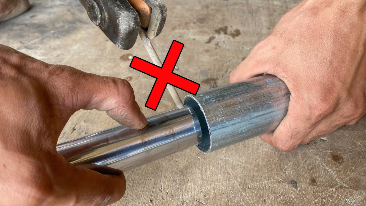 Stop Pipe Joints Like This! The Secret Of Connecting Small To Large Pipes With Perfect Results