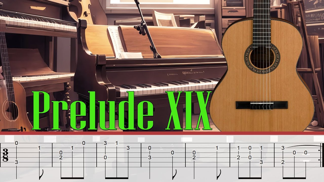 Bach Prelude XIX Acoustic Guitar