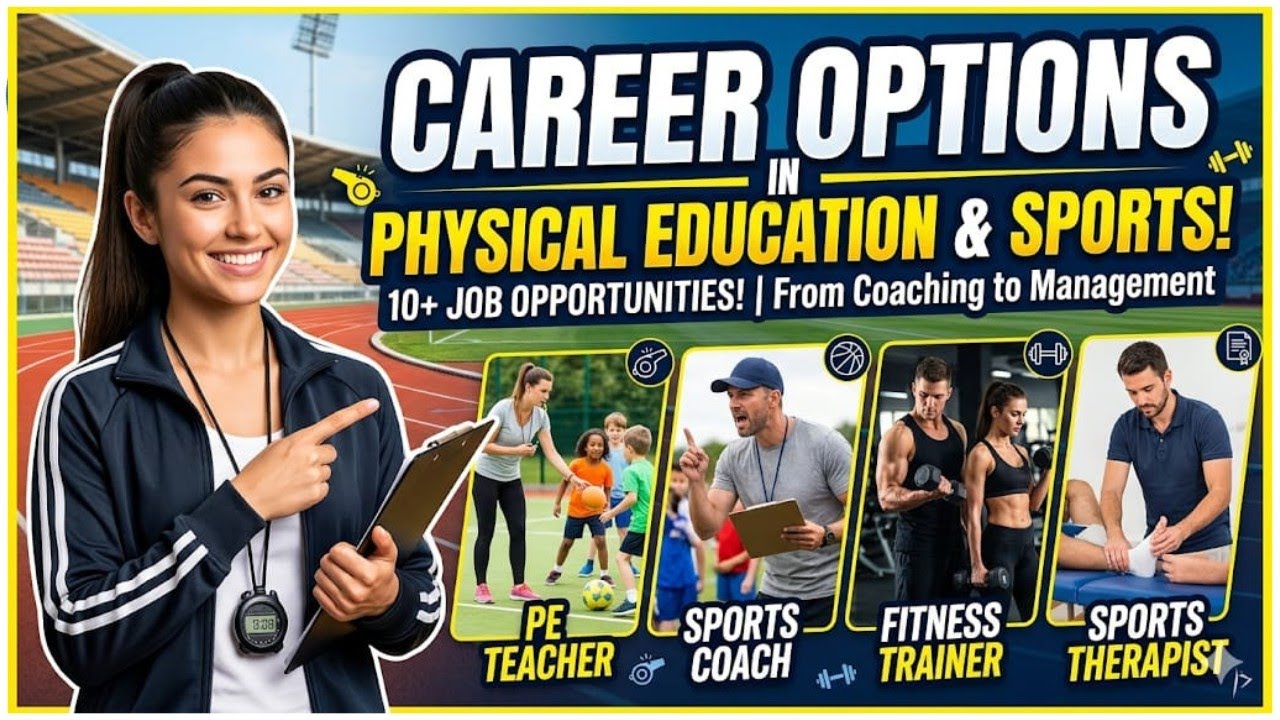 Career | Jobs | Courses | Allied Areas |University's | Coaching & PG Diploma In Physical Education 