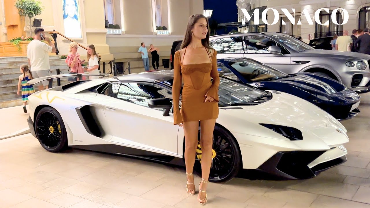 MONACO NIGHTLIFE CARSPOTTING 2023 MONTE CARLO