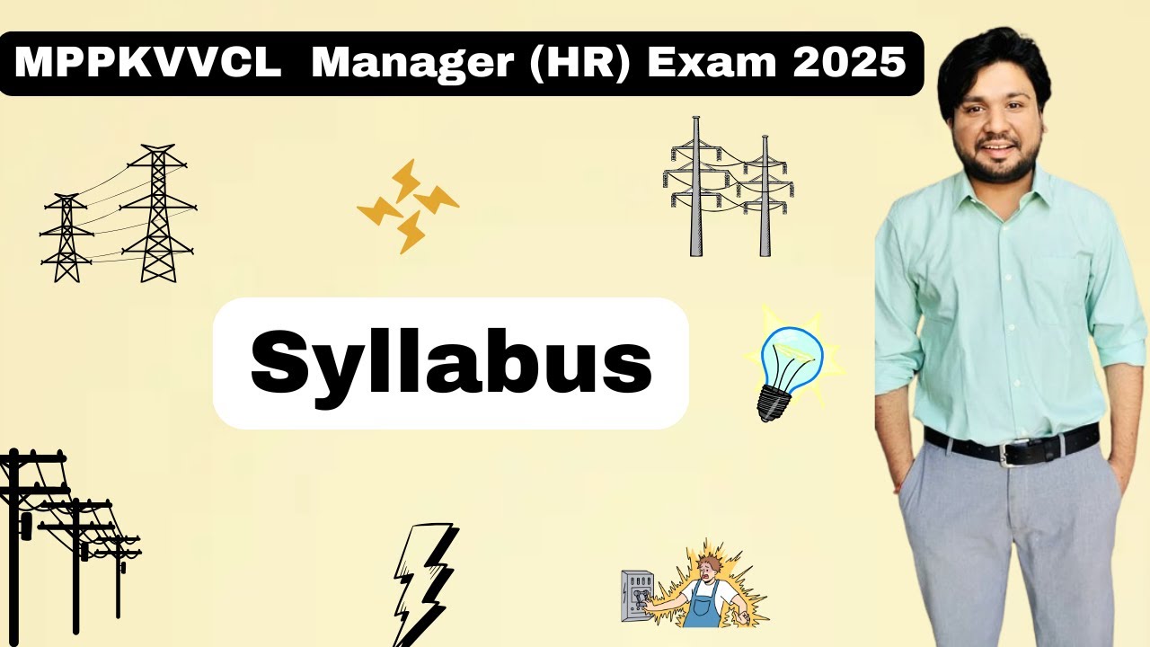 Syllabus - MPPKVVCL Manager (HR) Exam 2025
