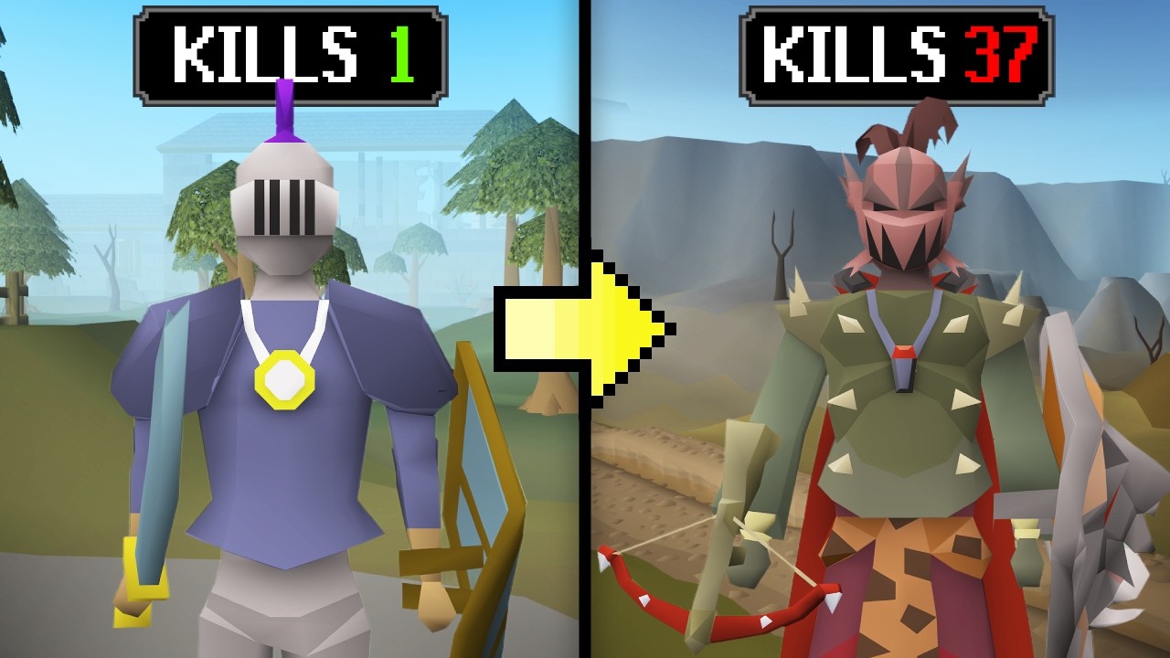 Убийство игроков в Runescape, используя ТОЛЬКО их добычу.