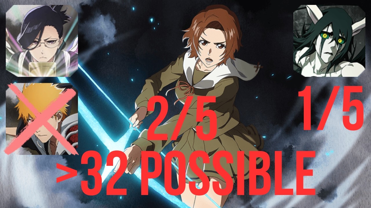 Possible to clear 4th ex wave - Espada Range - 2/5 Masaki 1/5 Ulq - Bleach Brave Souls