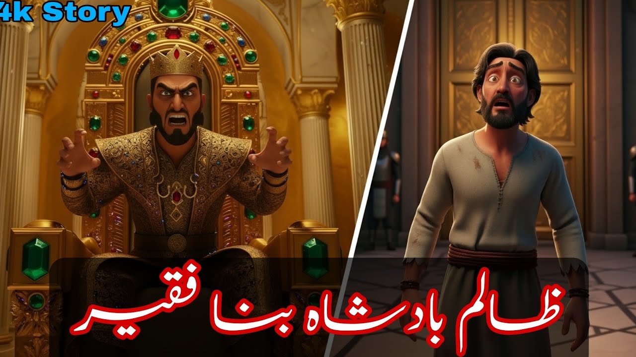 Zaalim Badshah Bana Faqeer l ظالم بادشاہ کی کہانی l FairyTale stories  l Sania FairyTales