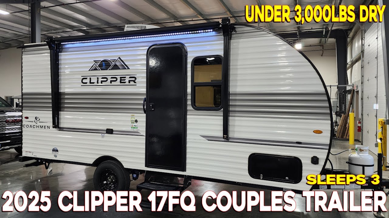 Ultra Lite 2025 Clipper 17FQ Travel Trailer by Coachmen RV's at Couchs RV Nation a RV Wholesalers