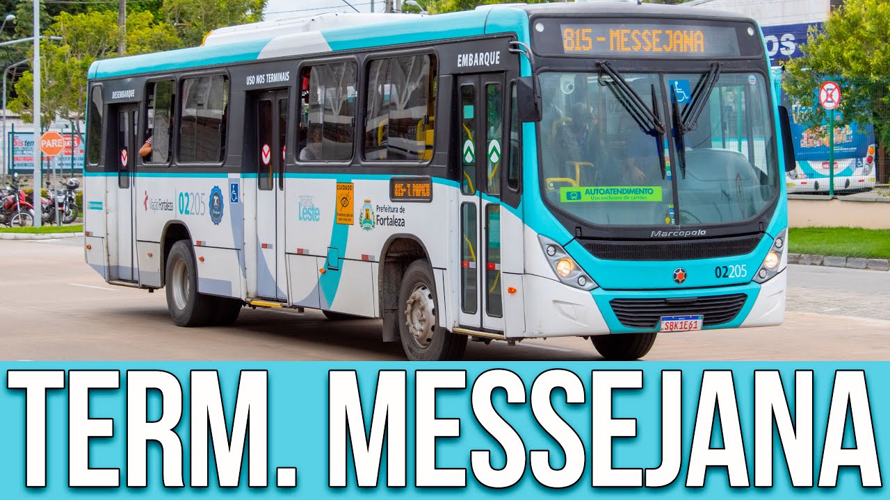 Terminal Messejana (Fortaleza/CE) - Movimentação de Ônibus #780