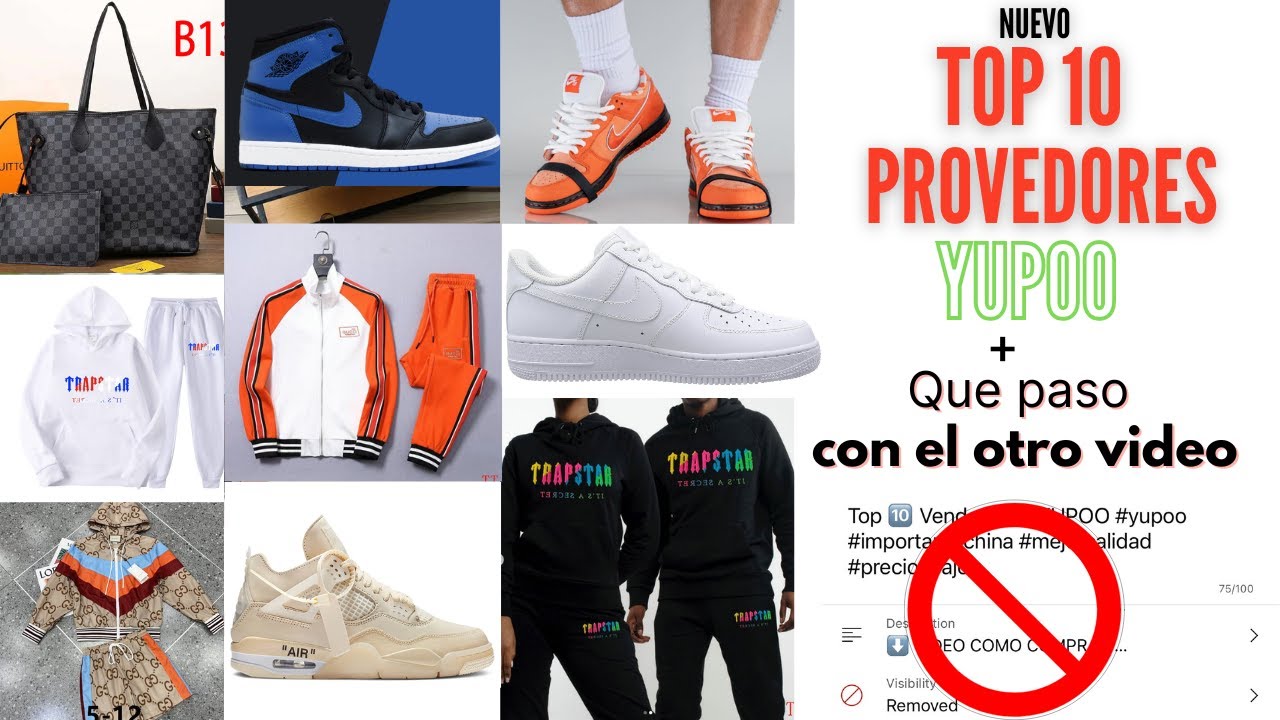 Top 10 De Los Mejores Vendedores Para Importar #yupoo #importardechina #mejorcalidad #preciosbajos
