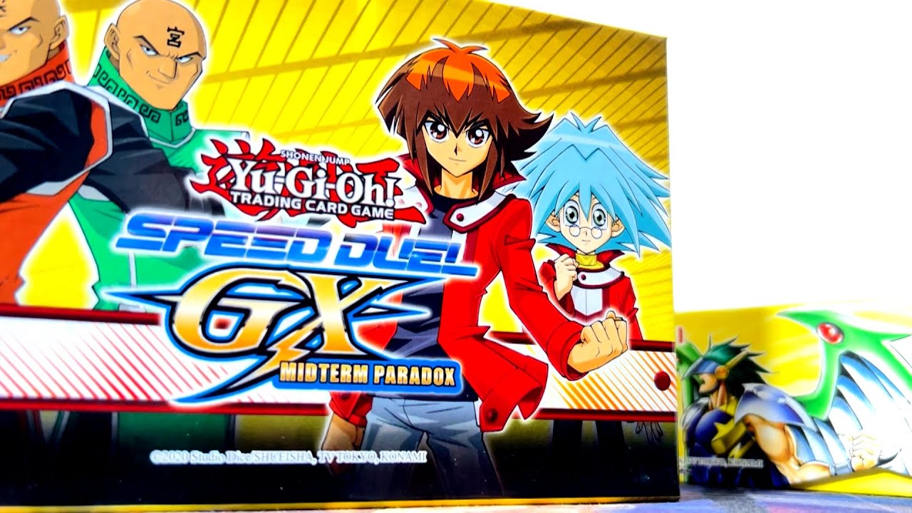 OPENING THE SPEED DUEL GX: MIDTERM PARADOX BOX