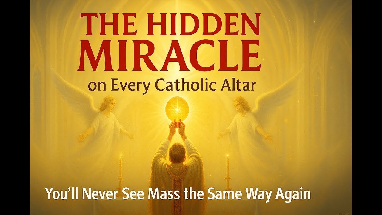 The Hidden Miracle on Every Catholic Altar &mdash; You&rsquo;ll Never See Mass the Same Way Again