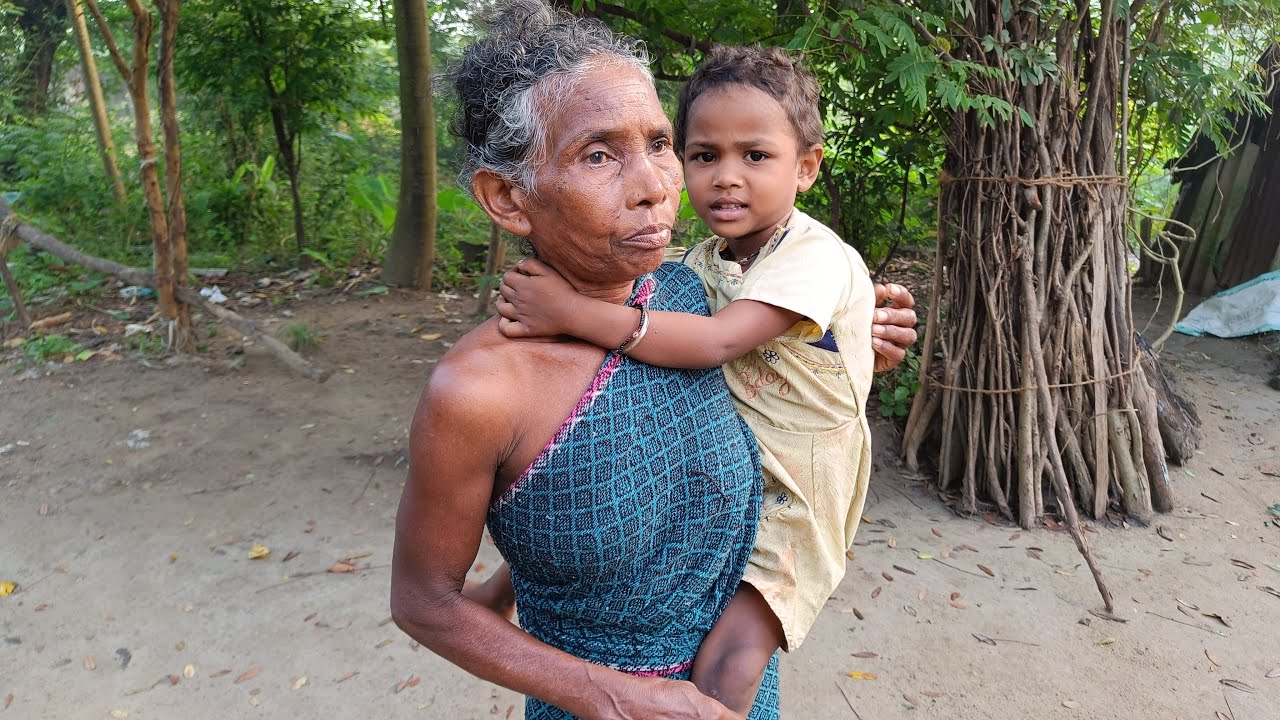 Indian Village Life | Everyday morning routine work of an old woman | Odisha| Indian