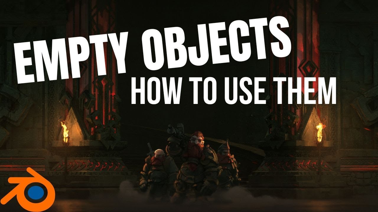 3 Ways To Use Empty Objects In Blender