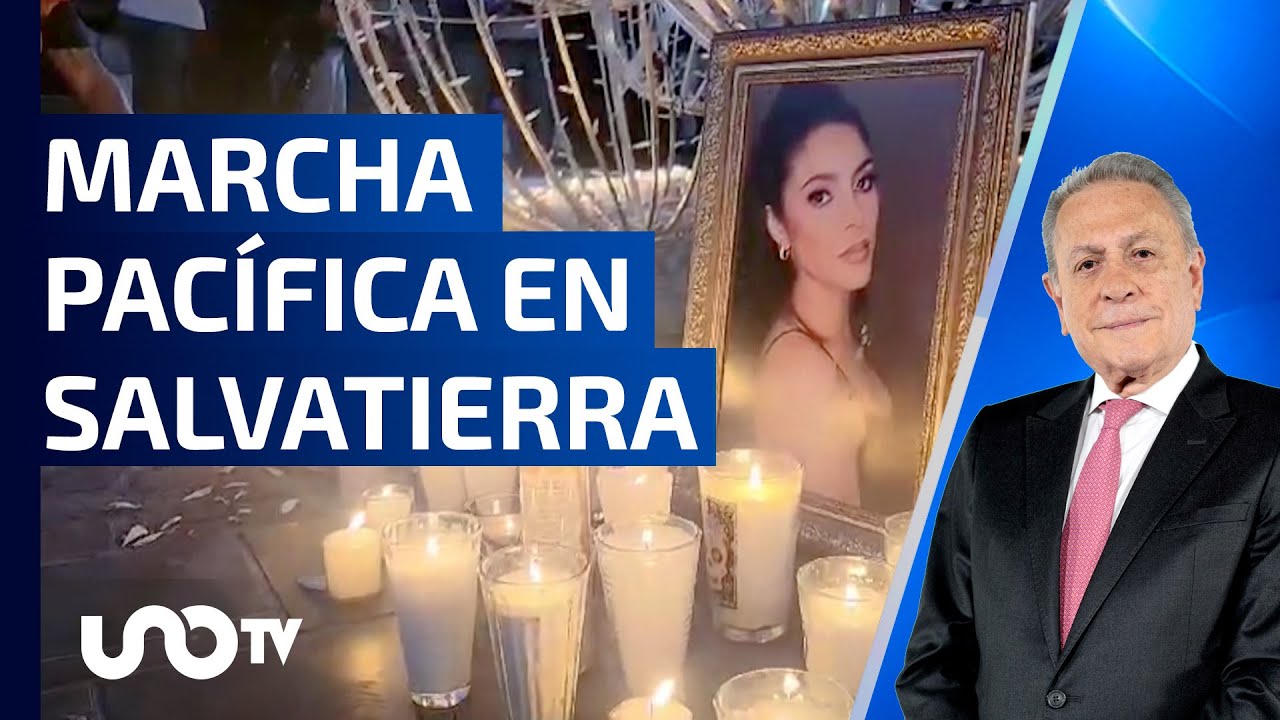 Salvatierra, Guanajuato, pobladores protestan por la violencia y exigen justicia