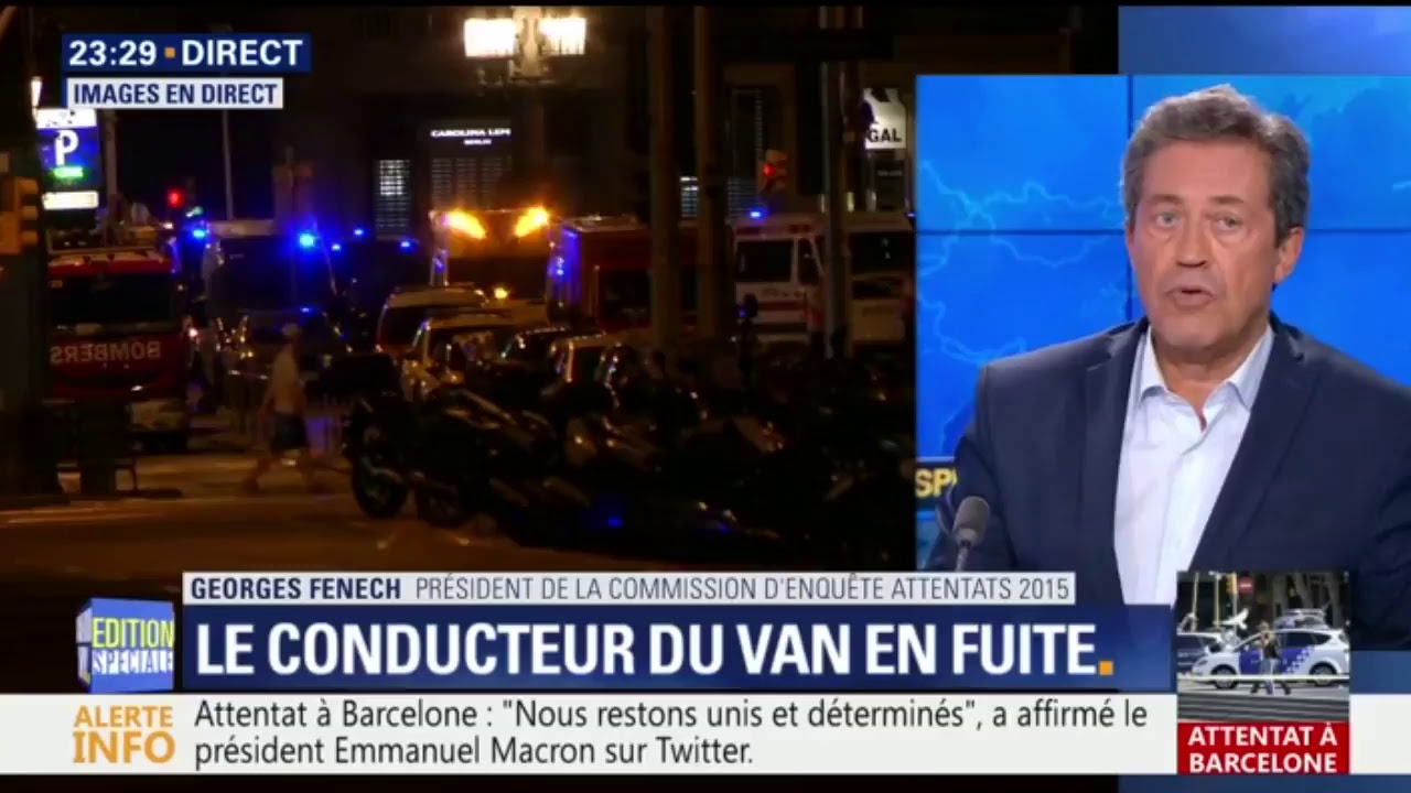 BARCELONE. Suivez en direct l'évolution de la situation sur BFMTV