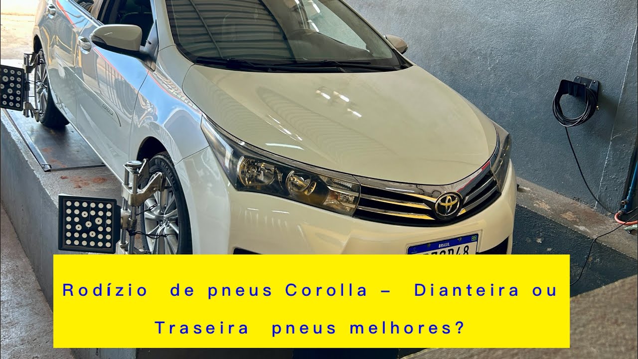 Coloquei os Pneus Bons na traseiro e os Meia vida na Dianteira do certo ? 