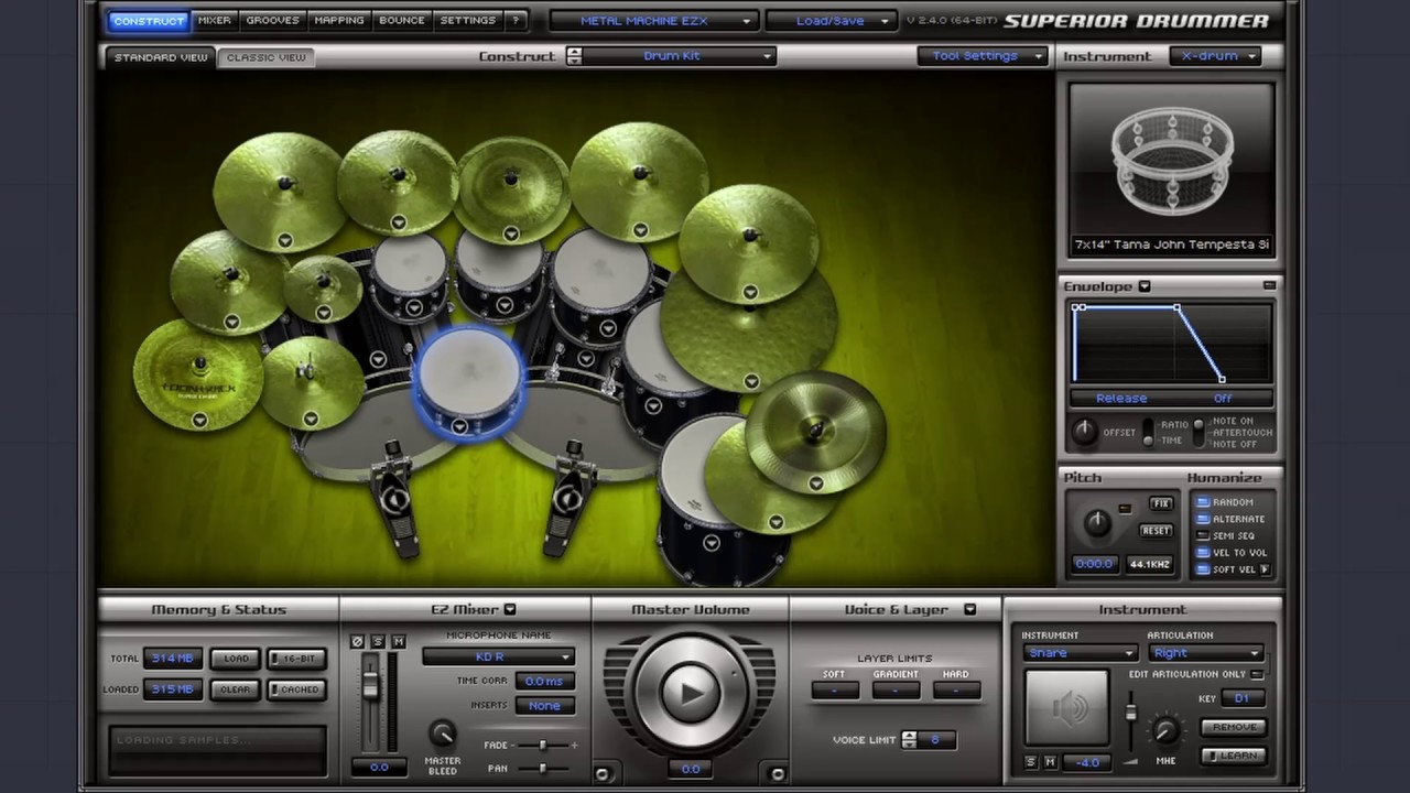 Hypocrisy - Osculum Obscenum ( Backing Track Drums )