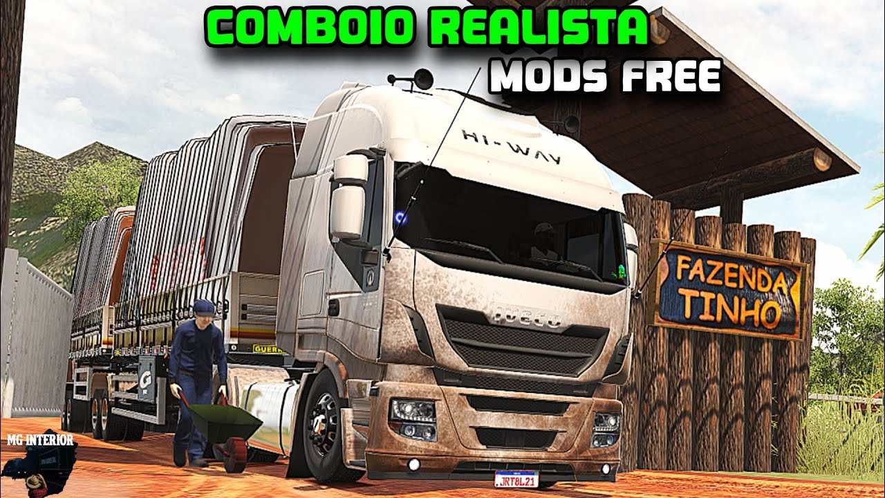 ⭕ETS2-1.57 - CONHECENDO AS NOVAS FAZENDAS E OS NOVOS TRECHOS DO MAPA MG INTERIOR❗️