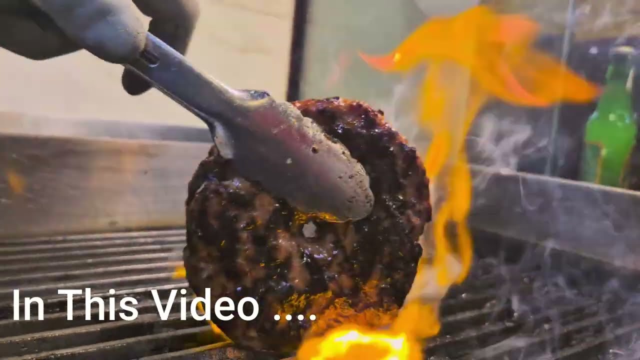 🔥 Fire Grilled Burger in Tehran | Oily Smash Burger Street Food in Gozar Barakat!