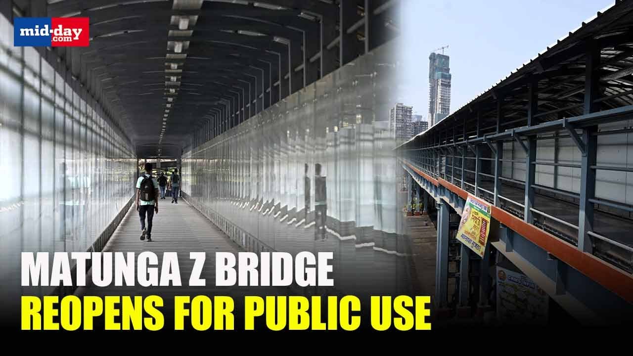 Mumbai: Newly constructed Matunga Z bridge reopens to the public after over a year