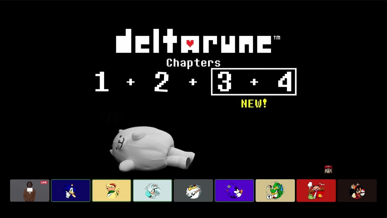 (LOUD) MY REACTION TO DELTARUNE REVEAL IN NINTENDO DIRECT