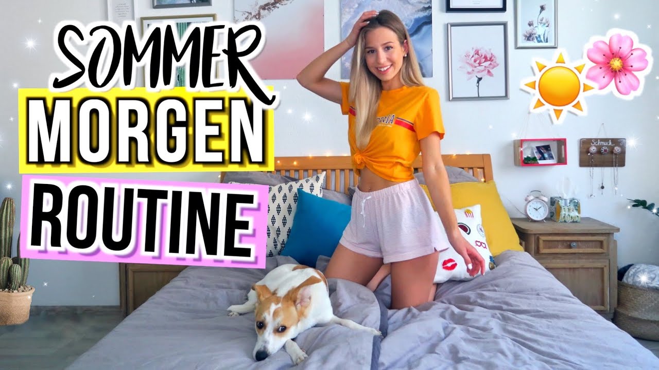 MORGEN ROUTINE IM SOMMER ☀️Meine Sommer Morning Routine 2019 💦Cali Kessy