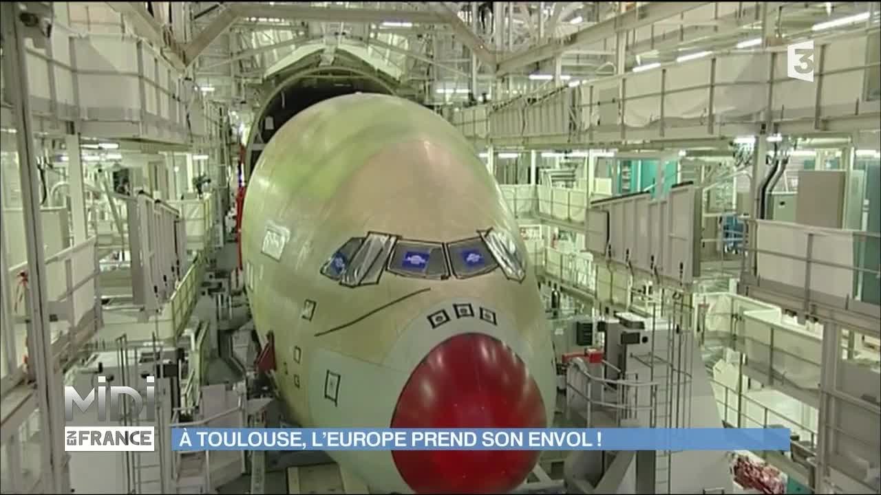 A Toulouse, Airbus prend son envol