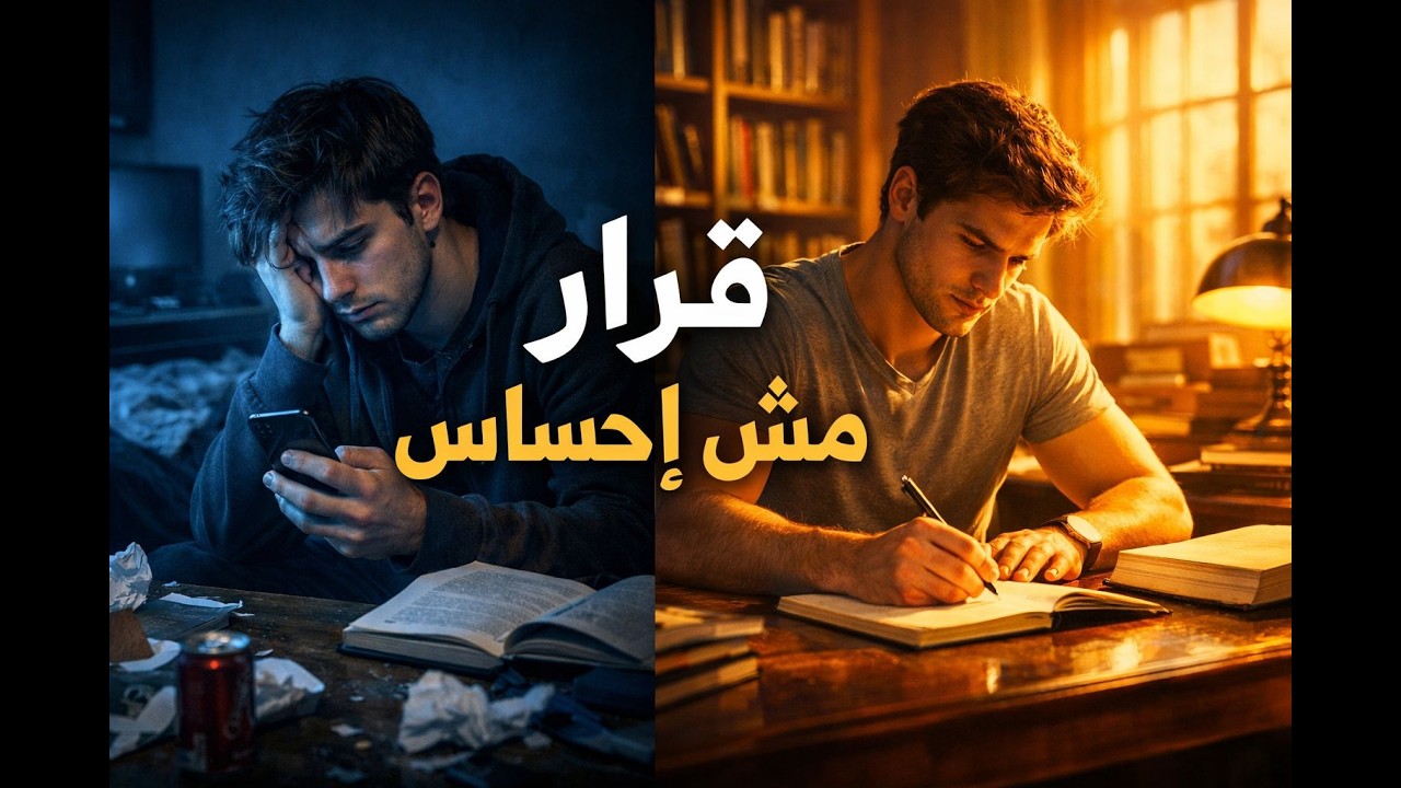 مشكلتك مش الشغف السر الخفي وراء الانضباط الذاتي والالتزام