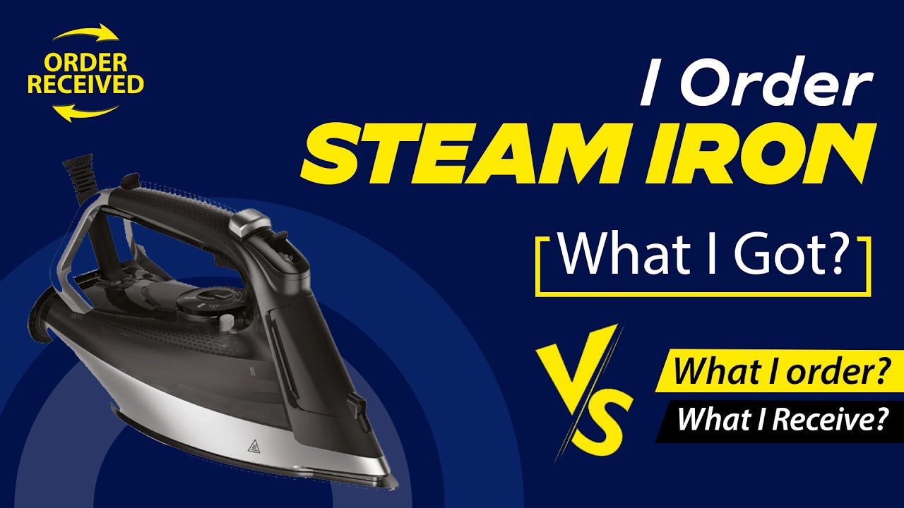 What I Order Vs What I Receive? | I order DAWLANCE Steam Iron from DARAZ