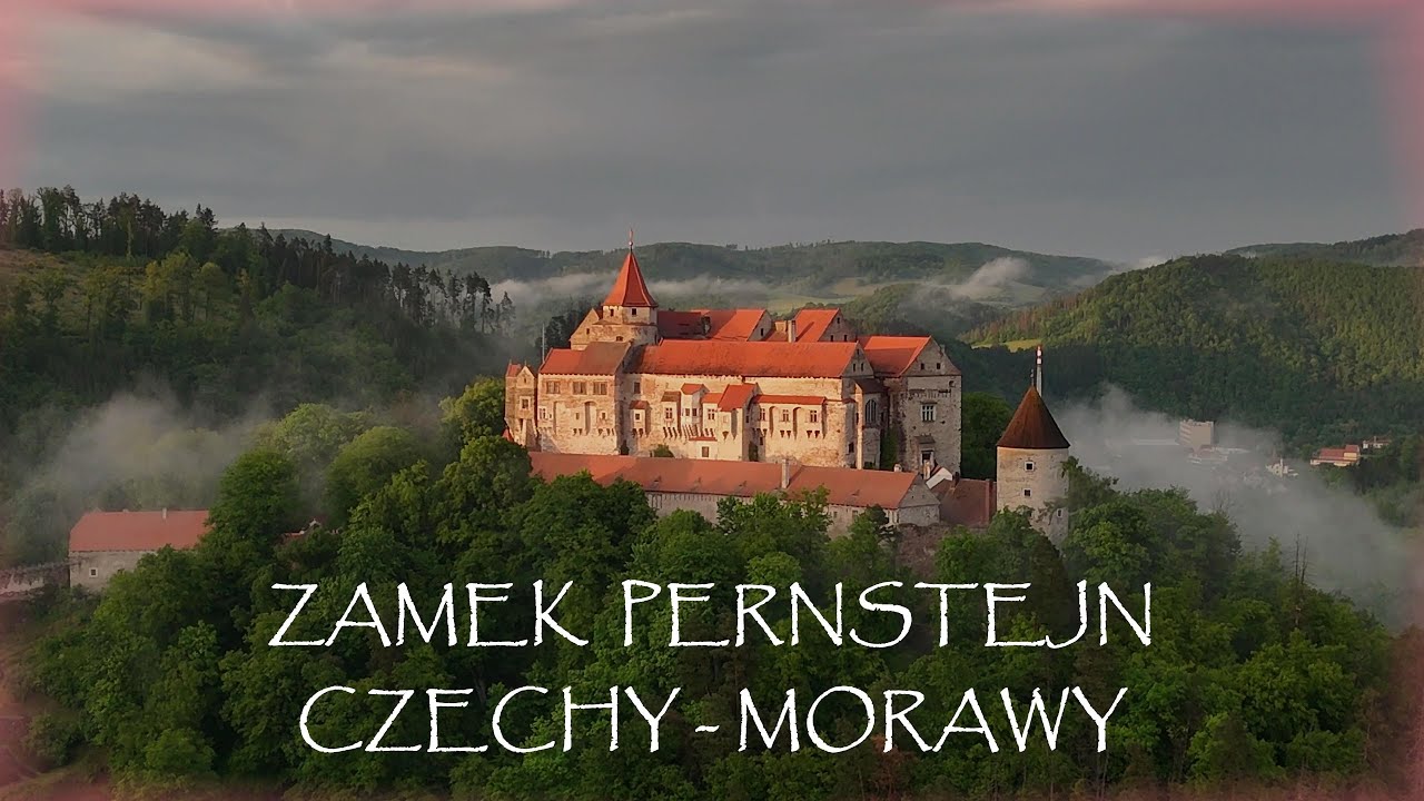 ZAMEK PERNŠTEJN Czechy 4K | Drone Movie | DJI Mini 4 Pro