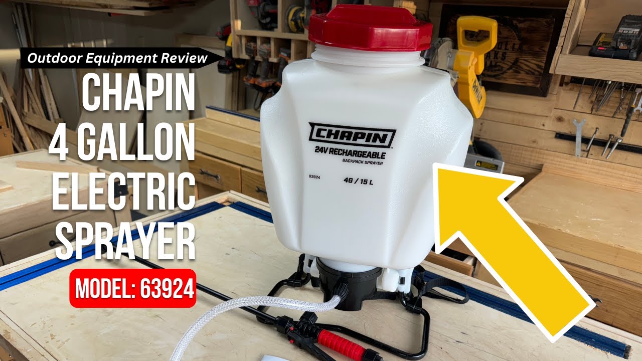 My Honest Chapin 4 Gallon 24v Electric Battery-Powered Backpack Sprayer Review