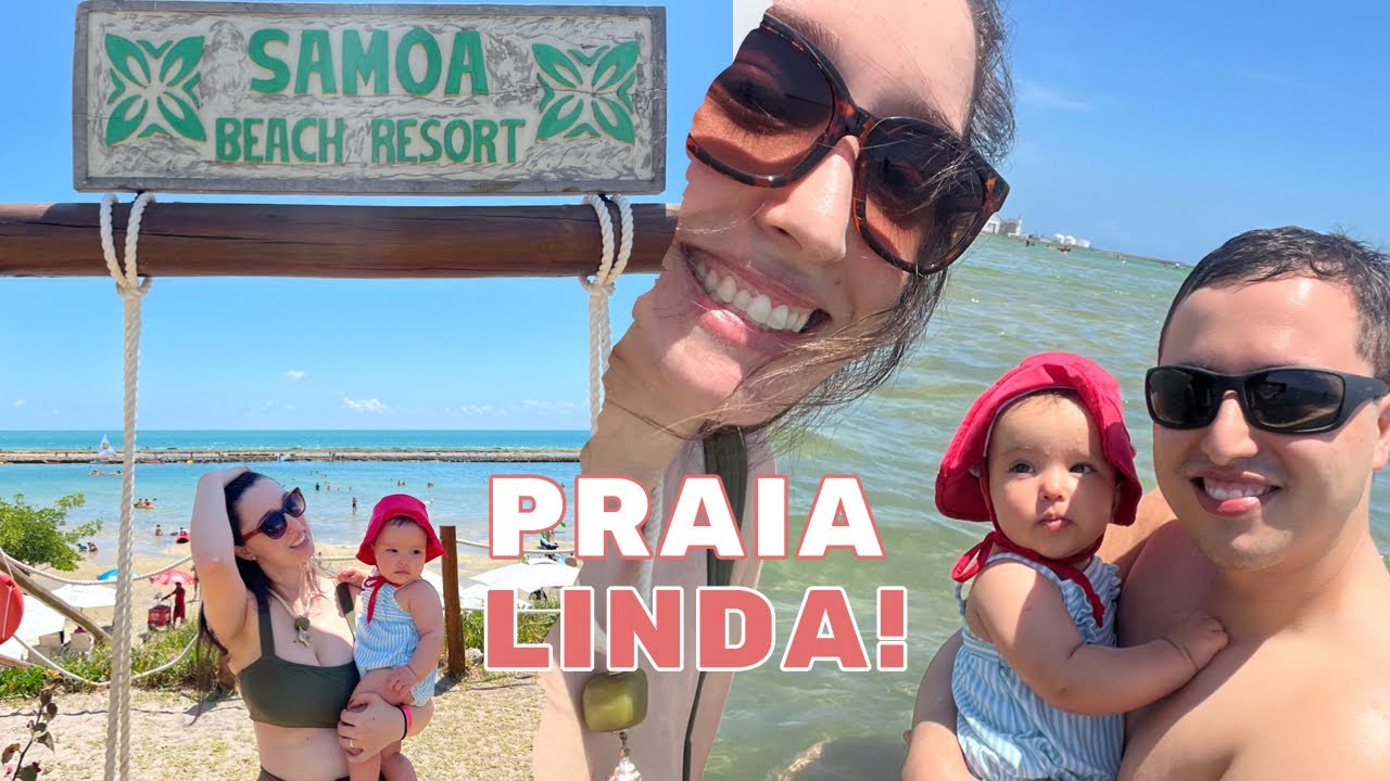 1• VEZ DA ALICE NA PRAIA- NOSSAS FÉRIAS NO SAMOA RESORT EM PERNAMBUCO