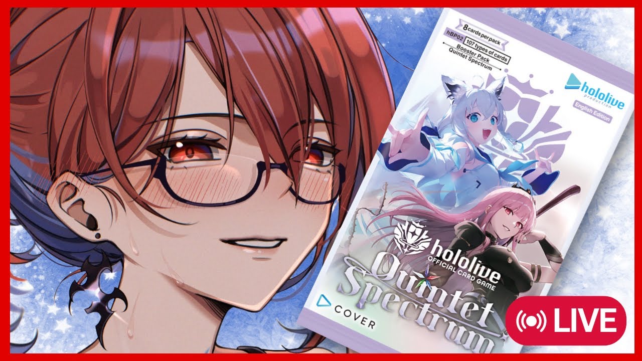 【 HANDCAM】 Asmr ? hololive Official Card Game: Quintet Spectrum (English Edition) EP02  ~! 💄