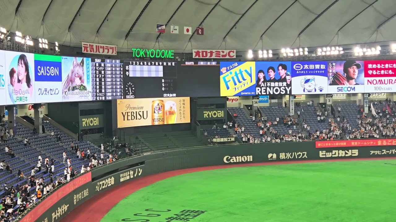 2026 シーズン オープン戦 巨人対ヤクルト スタメン発表