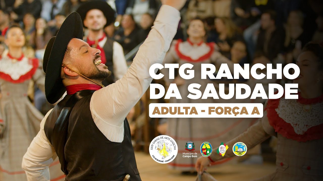 CTG Rancho da Saudade - Adulta A - XXIV Sarau de Arte Gaúcha