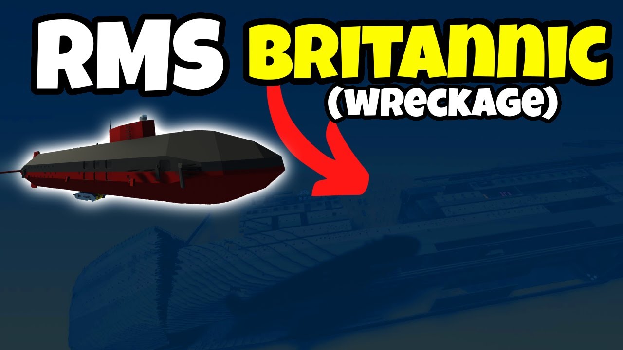 Исследуем затонувший корабль RMS Britannic в Stormworks!