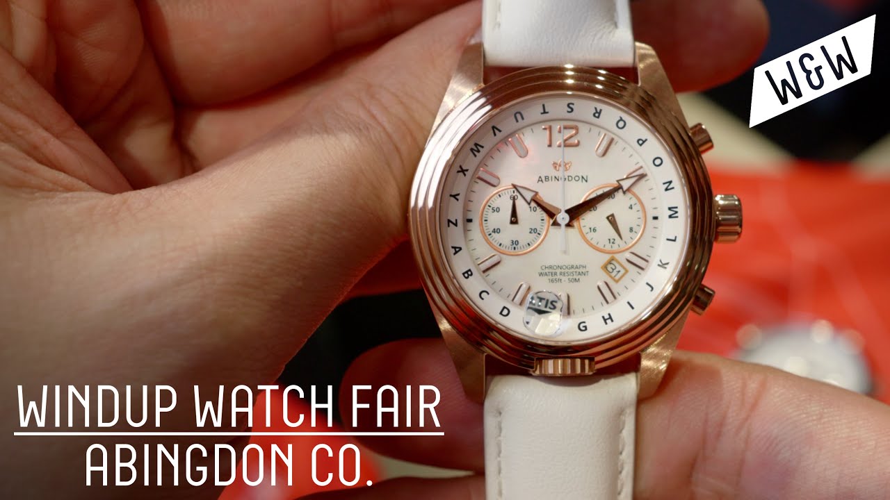 Diving, Racing, & Flying with Abingdon Company Watches | Windup Watch Fair Interview | Worn & Wound