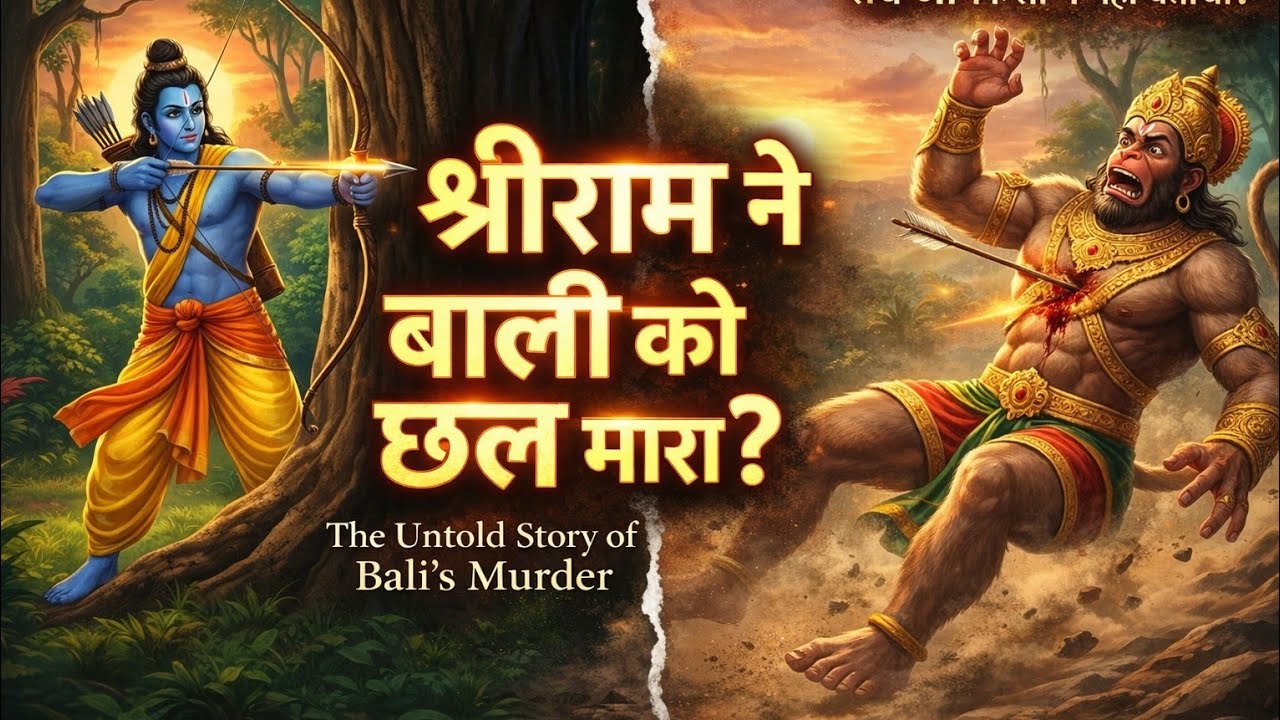 मर्यादा पुरुषोत्तम श्रीराम का 'अधर्म' या न्याय? | The Mystery Of Bali Vadh