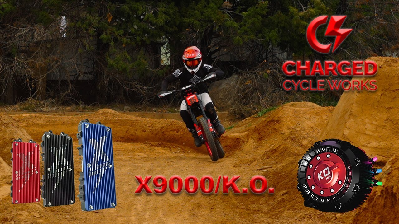 EBMX X-9000 + KO MOTOR TESTING ON A SURRON