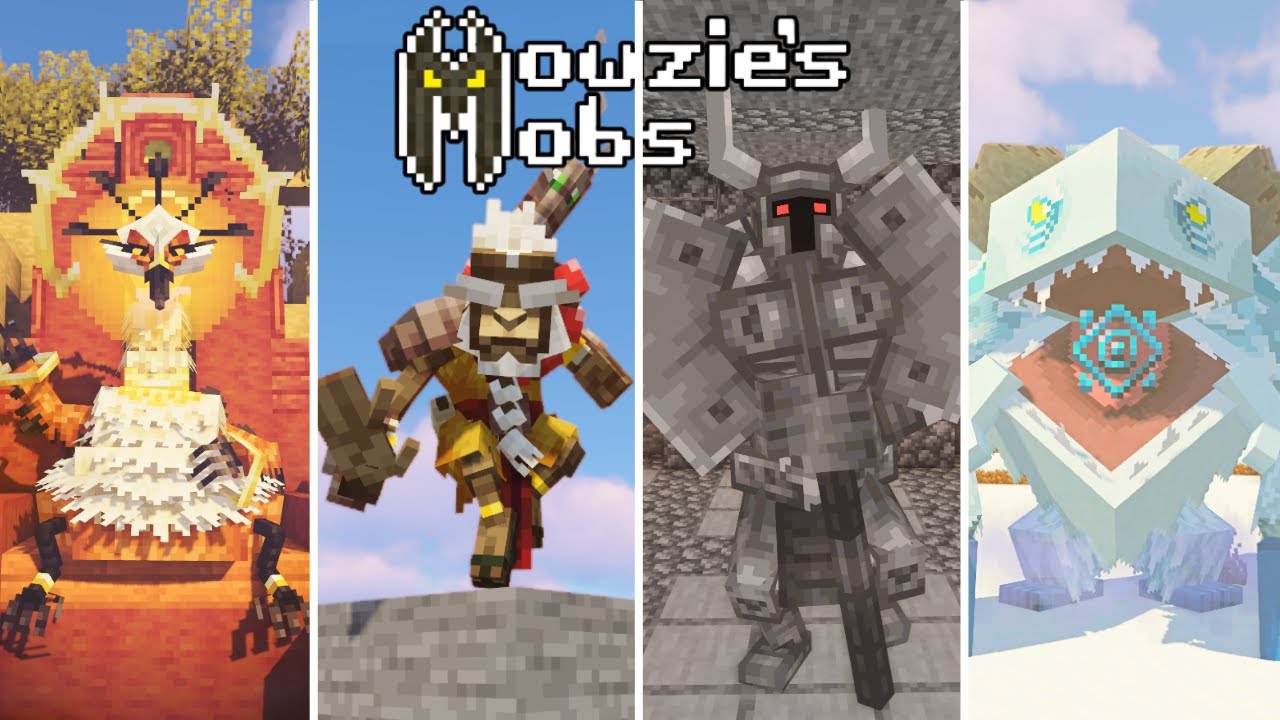 Minecraft: Mowzie's Mobs - Mod Showcase | 1.20.1