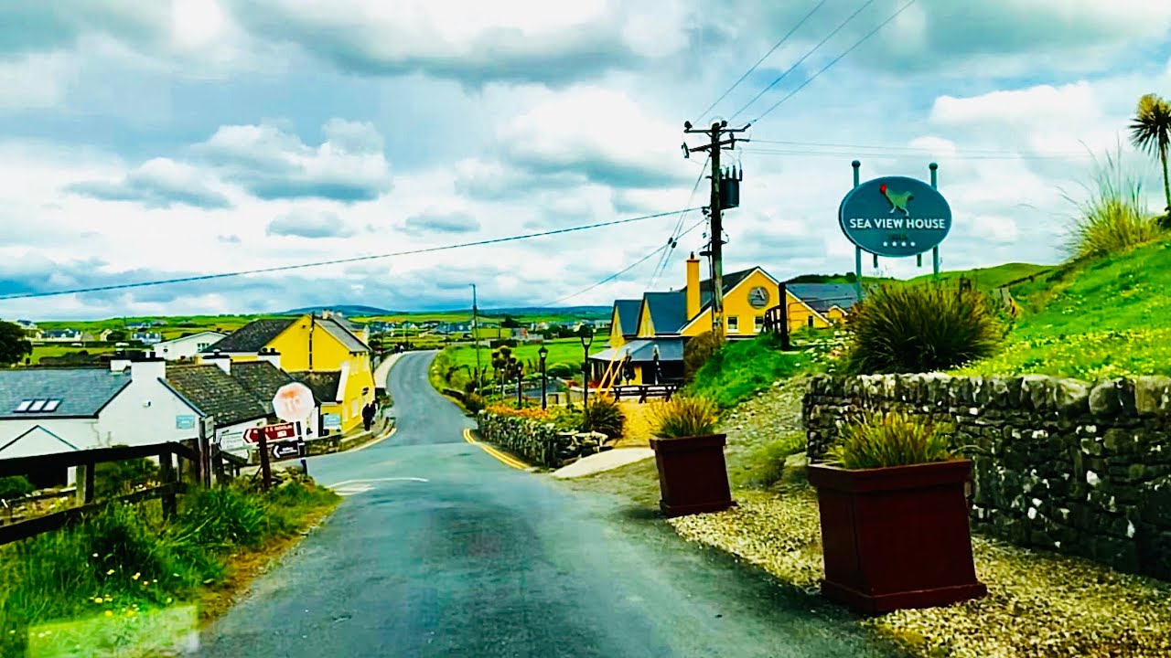 Driving from Doolin village to Burren National park, Co.Clare Ireland 🇮🇪 | iwalk tours